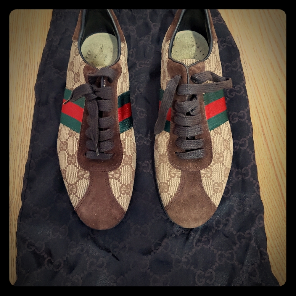 Gucci - Classic Web Sneakers